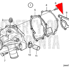 Dichtung  Volvo Penta 21194527