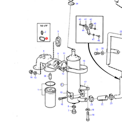 Junta tórica Volvo Penta 469481
