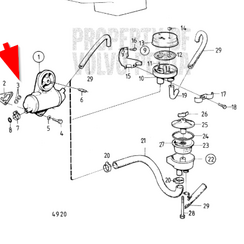 Juego de juntas tóricas para enfriador de aceite 829365 Volvo Penta 945653