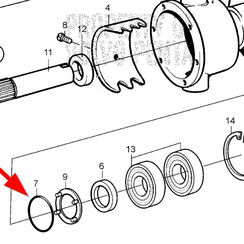 O-ring Volvo Penta 960166