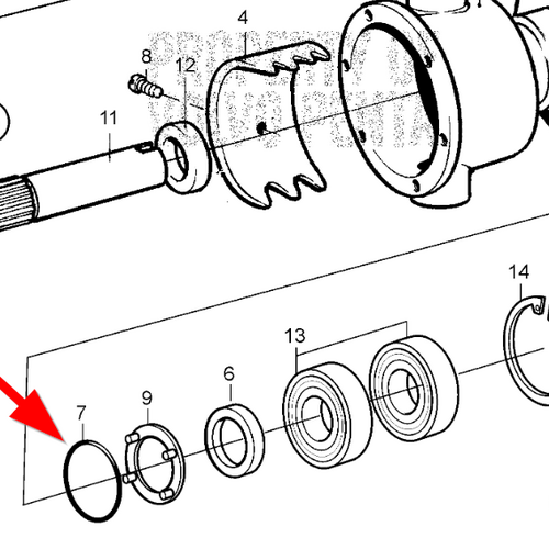 Volvo Penta O-ring Volvo Penta 960166