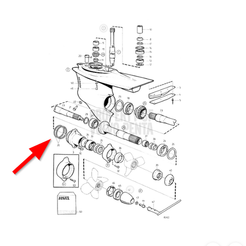 Volvo Penta O-ring Volvo Penta 925258