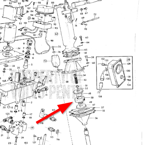 Volvo Penta Sealing ring Volvo Penta 944150