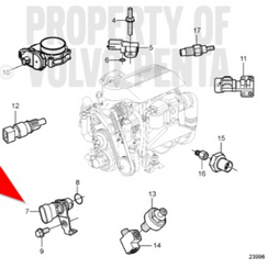 Crankshaft position sensor Volvo Penta 3858979