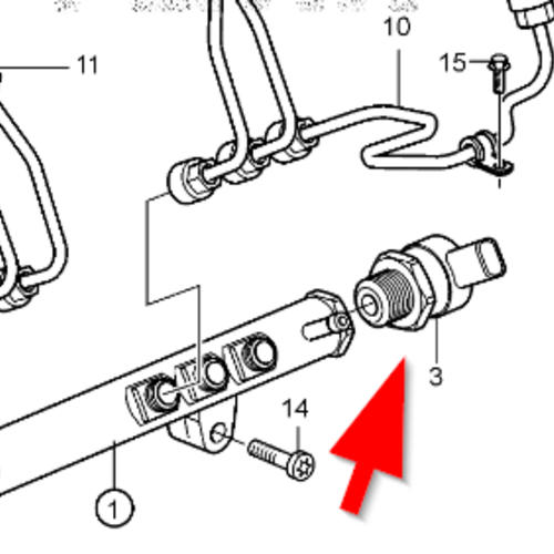 Volvo Penta Regelklep D3- Volvo Penta 31216313