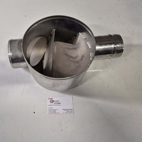 Volvo Penta End plate muffler Volvo Penta 854444