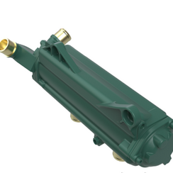 Intercambiador de calor D3-190 Volvo Penta 3884167