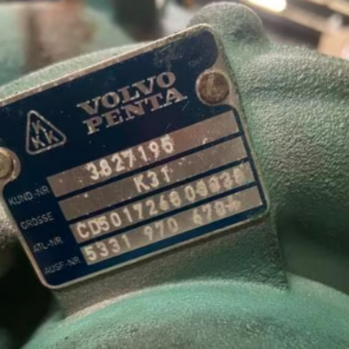 Volvo Penta Turbocompresor TAMD74-75 Volvo Penta 3837691 - 3827195