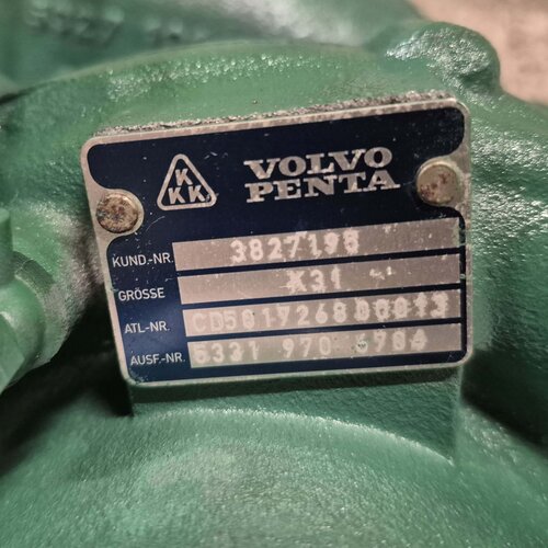 Volvo Penta Turbocharger TAMD74-75 Volvo Penta 3837691 - 3827195