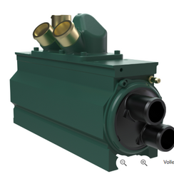 Intercambiador de calor D3-110/140 Volvo Penta 22004363