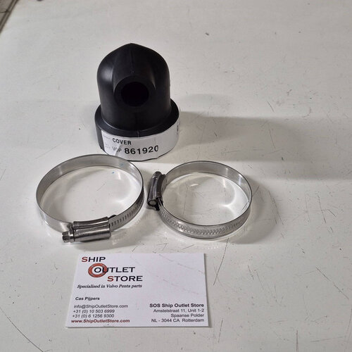 Volvo Penta Cubierta de goma para intercambiador de calor Volvo Penta 861920