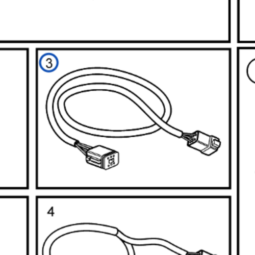Volvo Penta Cable alargador Volvo Penta 3889410