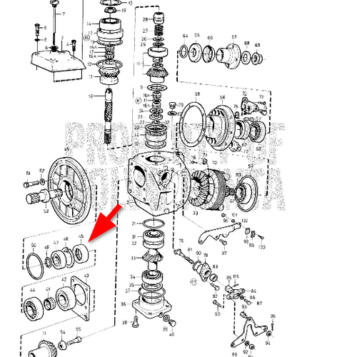 Volvo Penta Wellendichtring Volvo Penta 853670