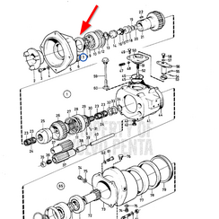Sello de aceite Volvo Penta 958878