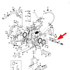 Sello de aceite Volvo Penta 946242