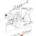 Volvo Penta Oil seal Volvo Penta 958866