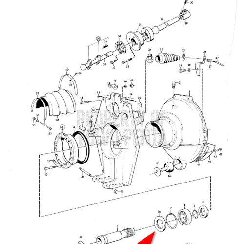 Volvo Penta Oliekeerring Volvo Penta 958866