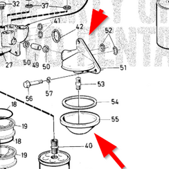 Ölfiltergehäuse Volvo Penta 471601