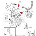 Volvo Penta Manguera de aceite Volvo Penta 24068387 -  23541483