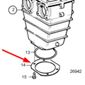 Volvo Penta Wärmetauscher-Klemmring 3828469 Volvo Penta 847569
