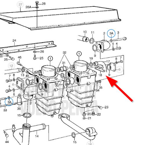 Volvo Penta Bracket Volvo Penta 864918