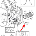 Volvo Penta Pivot pin Volvo Penta 22093448