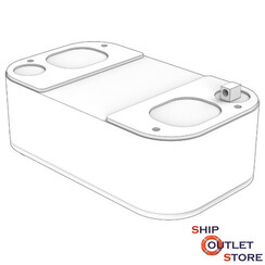 Intercooler - enfriador de aire de carga D12 Volvo Penta 21423502 - 3840590
