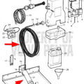 Volvo Penta Hydraulische trim cylinder Volvo Penta 41102042