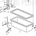 Volvo Penta Drain pipe D2 Volvo Penta 21852455