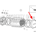 Volvo Penta Abdeckung für Ladeluftkühler D8A Volvo Penta 23025182 - 22028513