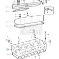 Volvo Penta Cylinder head with valves 31 series Volvo Penta 3803306