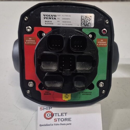 Volvo Penta Dual bedieningshendel EVC 2 -E3 - E4  Volvo Penta 24810094 - 23062608
