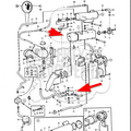 Volvo Penta Exhaust manifold MD11 Volvo Penta 829930 - 833369