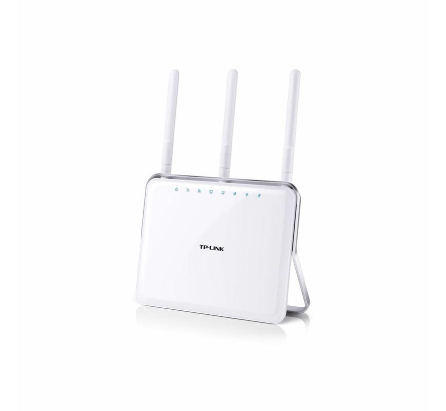 TP-Link ac1900 300 Mbps 4-Port 1000 Mbps un micrófono enrutador (Archer c9)