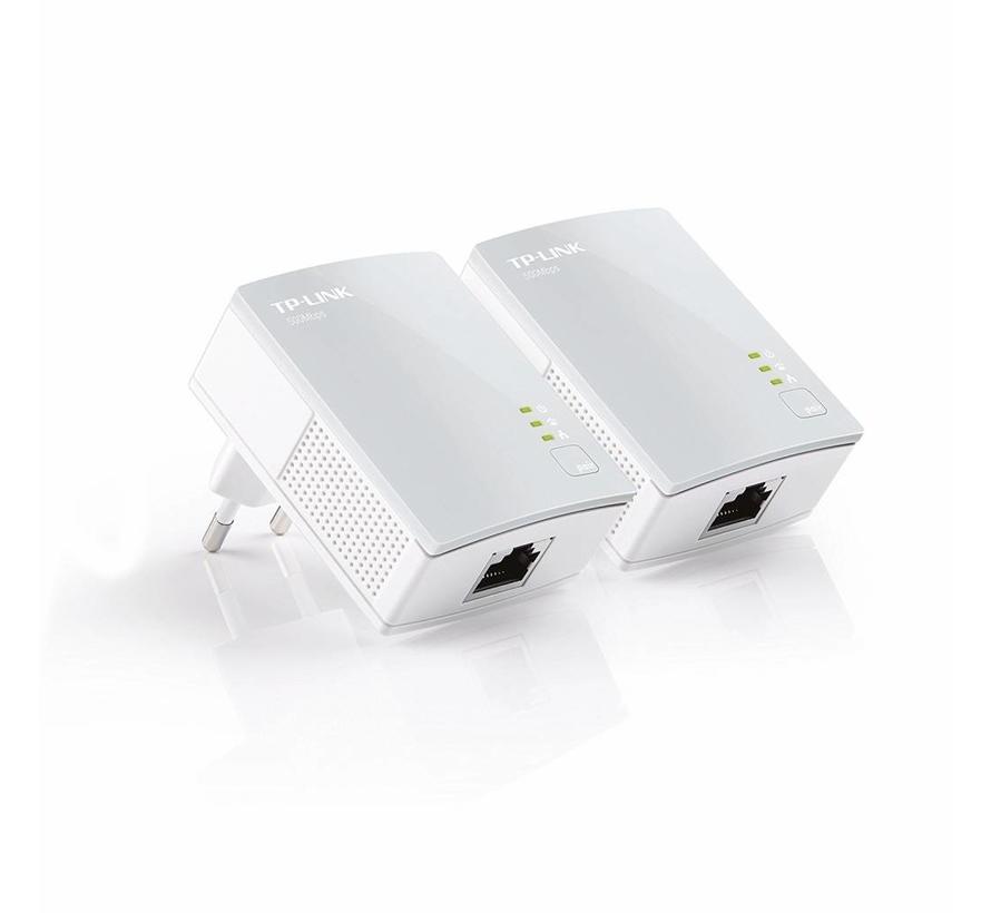 TP-LINK TL-PA4010KIT / 2 x TL-PA4010 500Mbps Nano Powerline Adapter