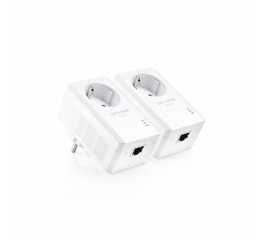 TP-LINK TL-PA2010PKIT / TL-PA2010P 200Mbps Nano Powerline Adapter 2er