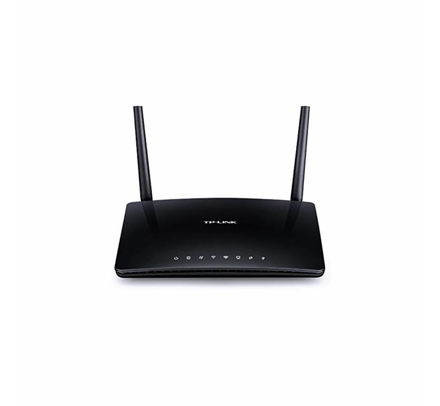 TP-Link Archer d50 dual band ac1200 Wireless router ADSL 2+ negro
