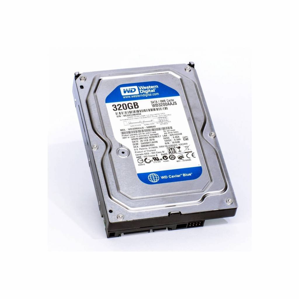 WD Caviar Blue 320GB HDD, P/N: WD3200AAJS - BuyGreen