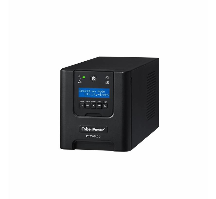 CyberPower PR750ELCD USV 750VA 675W Tower Series