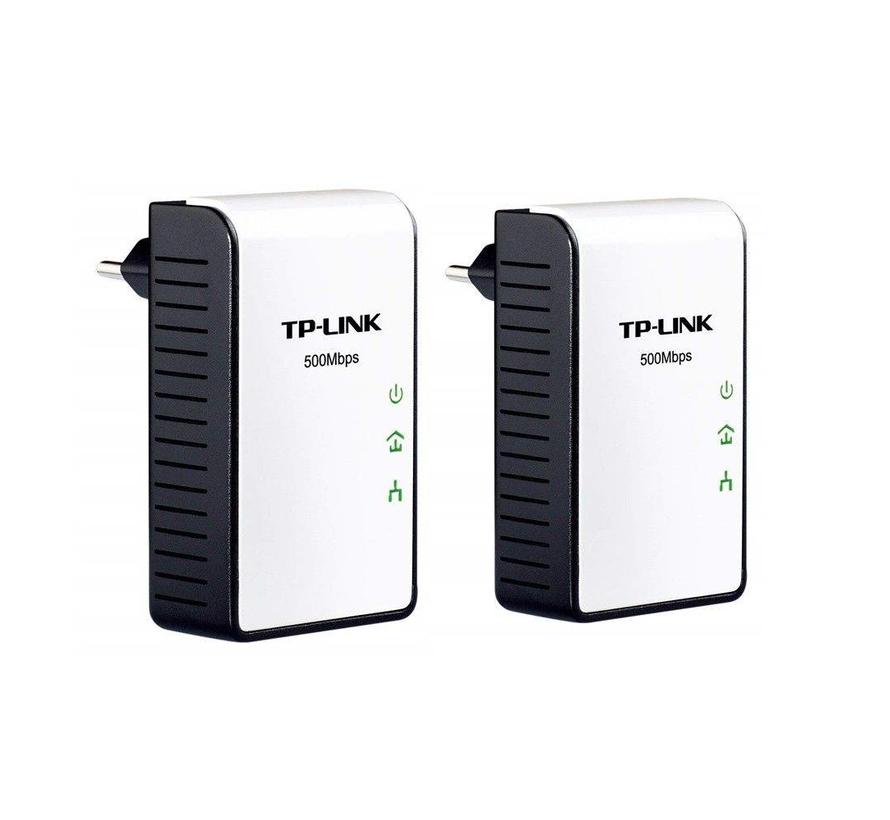 TP-LINK TL-PA411KIT 500Mbps Nano Powerline adaptadores 2 x TL-PA411 AV500