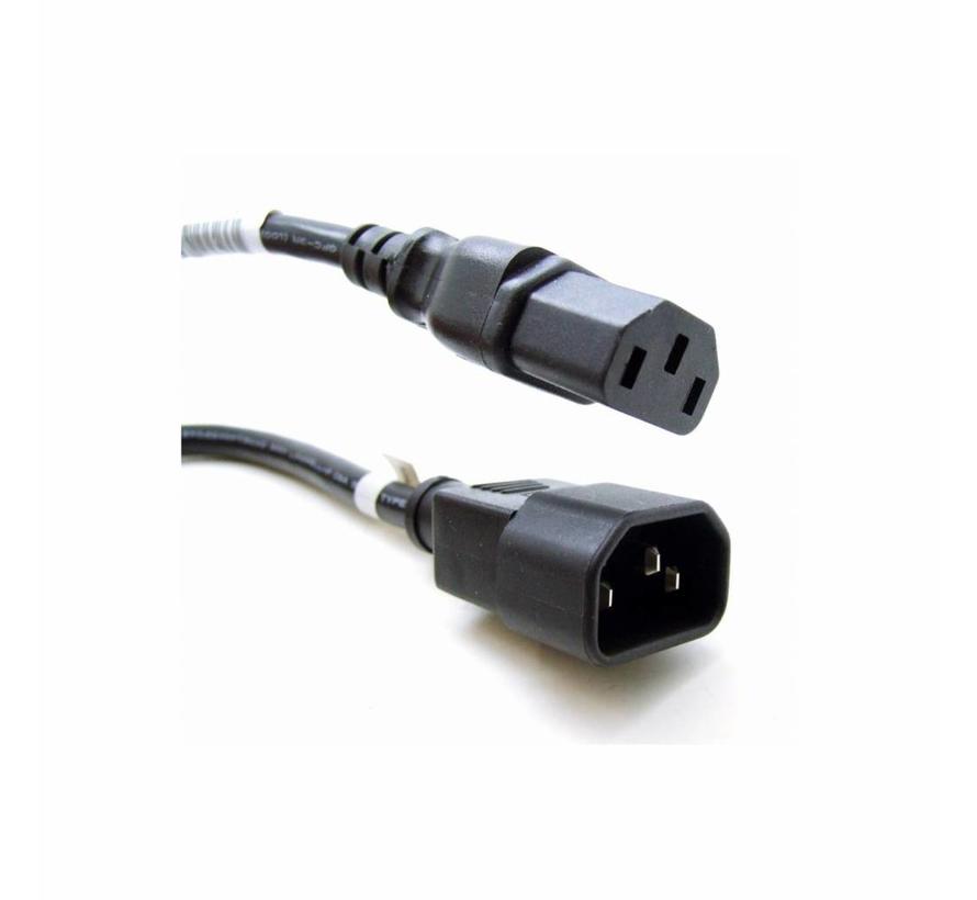 Dispositivo de extensión IEC conector C13 a C14 conector IEC conector AC