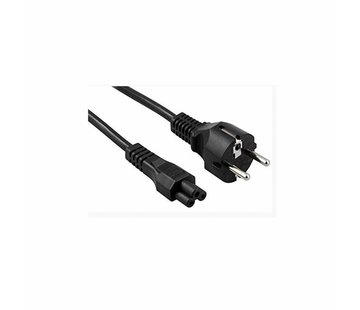 Cable de alimentación Conector de alimentación de 3 pines (Micky Maus) ca. 1,80 m