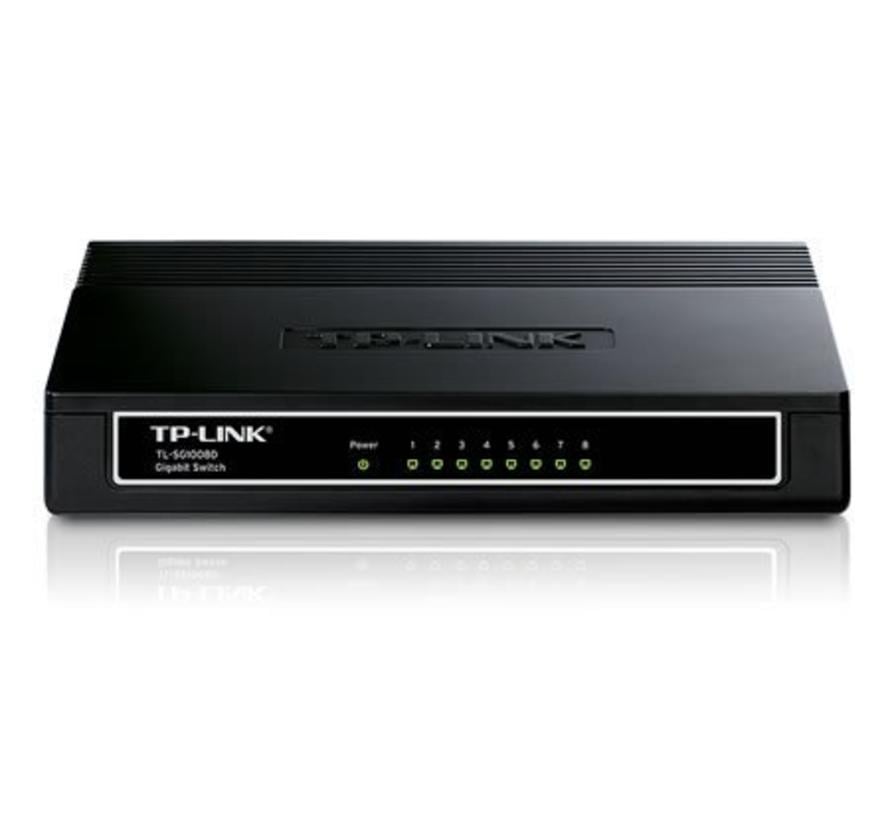 TP-LINK TL-SG1008D 8 Port Gigabit Switch Ethernet