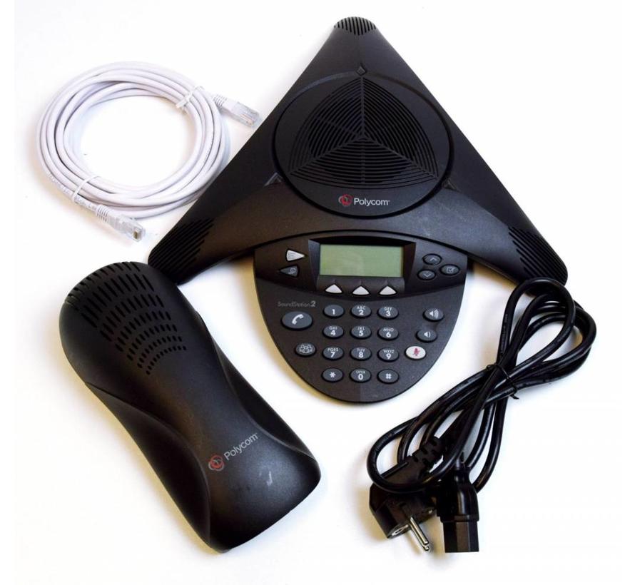 Polycom SoundStation 2 Expandable Konferenztelefon Conference Phone Display