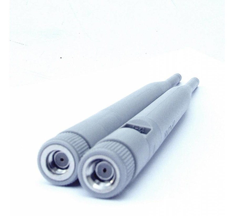 2 x Original TP-LINK WLAN Antenne für TD-W9970 / TD-W8968 / TD-W8960N grau