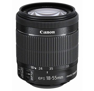 Canon Canon EF-S 18-55 mm 1: 3.5-5.6 IS STM (Hilo de filtro de 58 mm) Negro