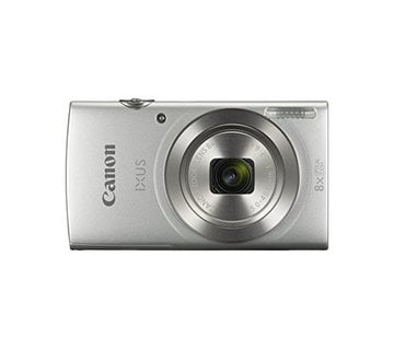 Canon Canon IXUS 185 Digitalkamera (20 Megapixel, 8x optischer Zoom, 6,8 cm (2,7 Zoll) LCD Display, HD Movies) silber