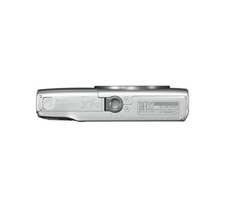 Canon IXUS 185 Digitalkamera (20 Megapixel, 8x optischer Zoom, 6,8 cm (2,7 Zoll) LCD Display, HD Movies) silber