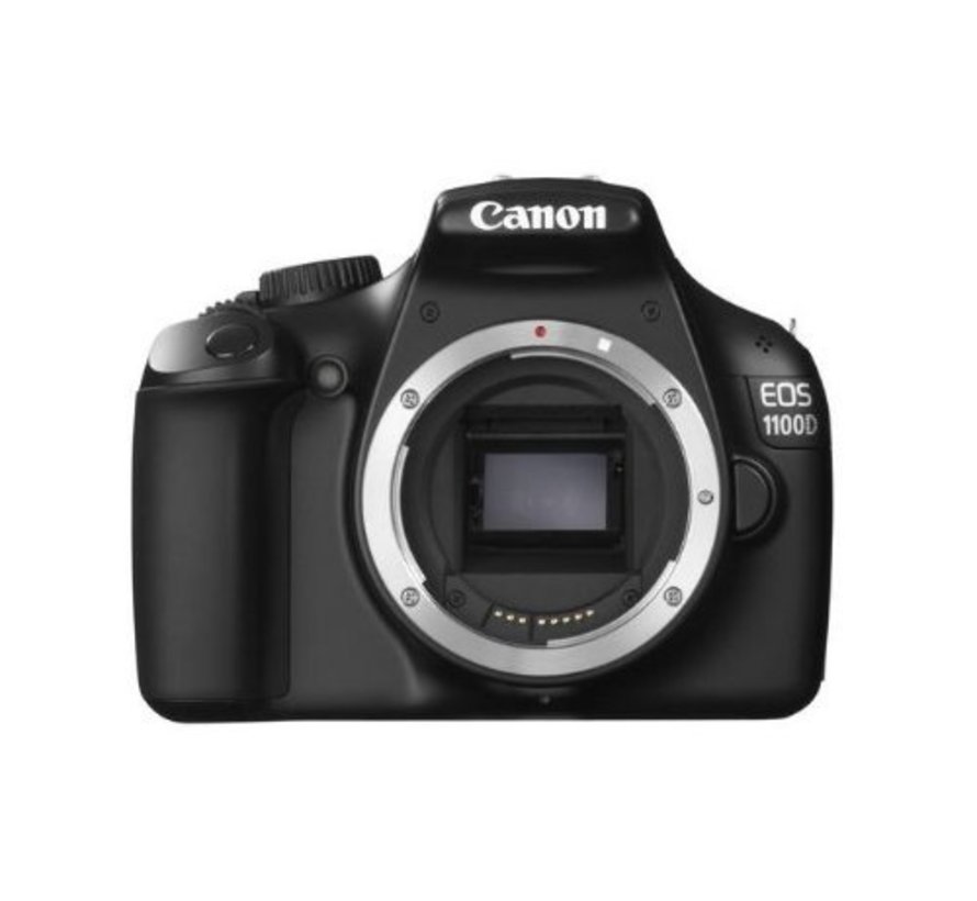 Canon EOS 1100D SLR-Digitalkamera (12 Megapixel, 6,9 cm (2,7 Zoll) Display, HD-Ready, Live-View) Gehäuse