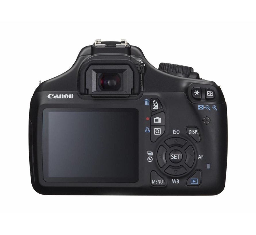 Canon EOS 1100D SLR-Digitalkamera (12 Megapixel, 6,9 cm (2,7 Zoll) Display, HD-Ready, Live-View) Gehäuse